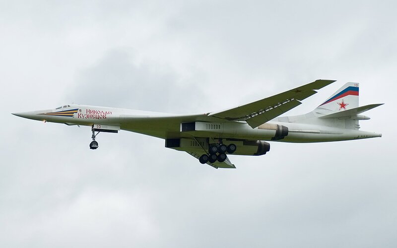 Supersonic Bomber Aircraft — White, Neutral