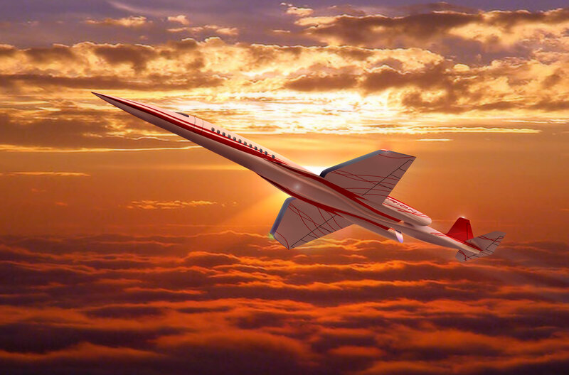 Supersonic Jet Aircraft