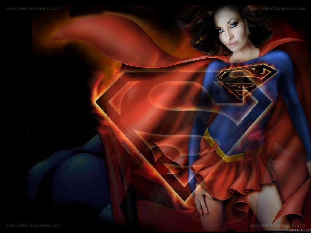 Superwoman in action