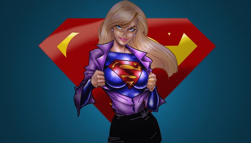 Superwoman revealing costume