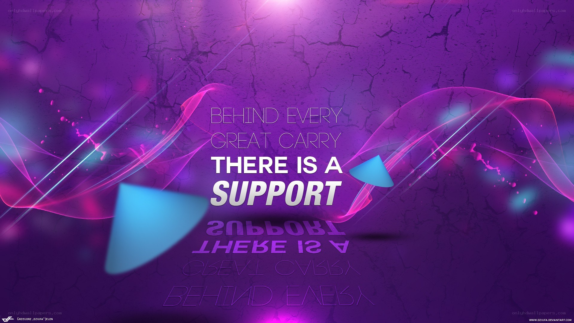 support quote wallpaper