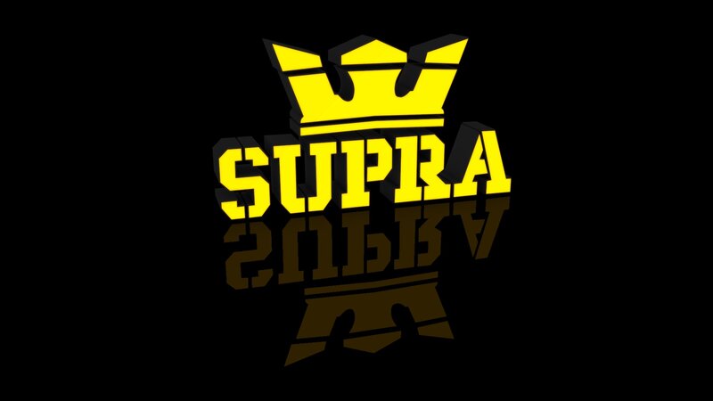 Supra Logo with Crown
