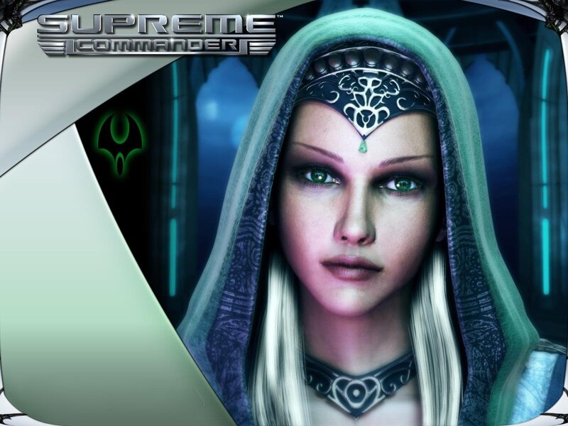 Supreme Commander character portrait