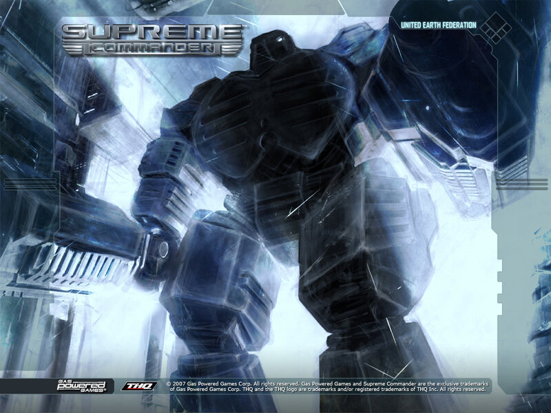 Supreme Commander game art