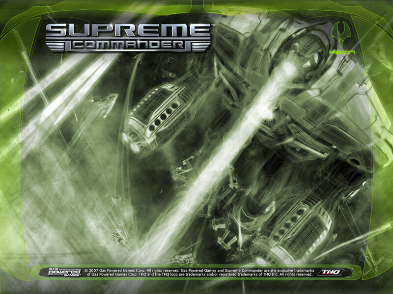 Supreme Commander game artwork