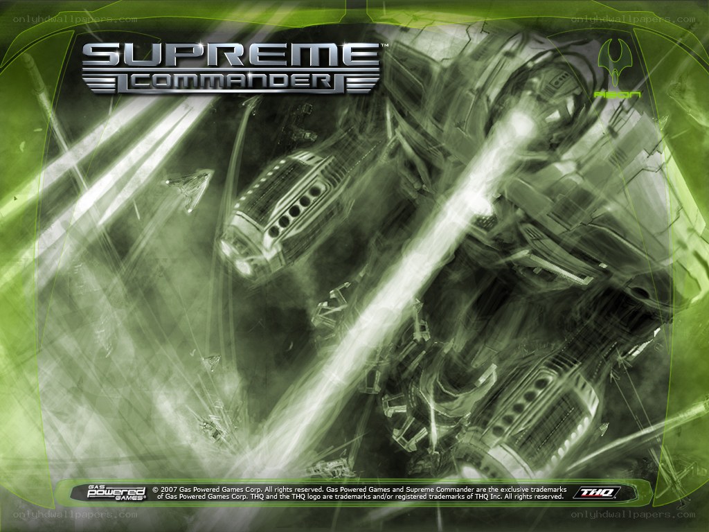 Supreme Commander game artwork