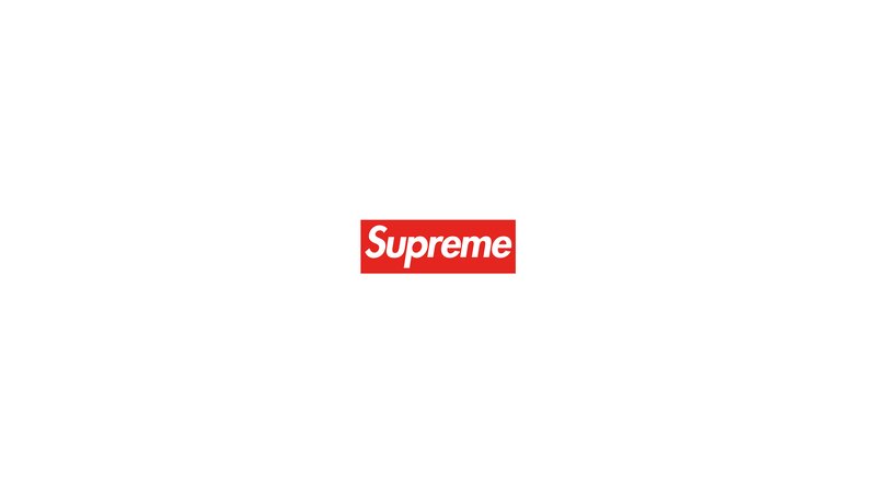 Supreme Logo — Red, Neutral