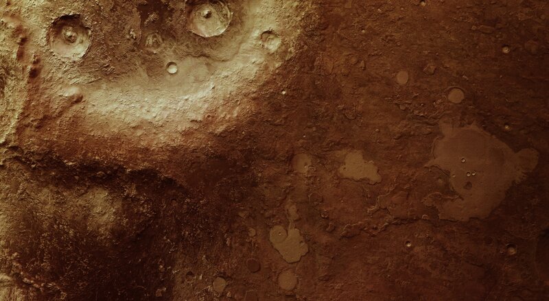 Surface of a Celestial Body — Brown