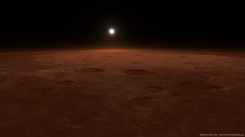 Surface of a Planet