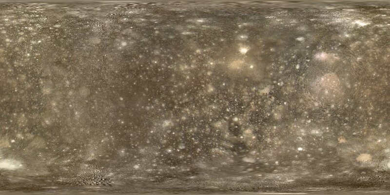 Surface of Jupiter's moon Europa