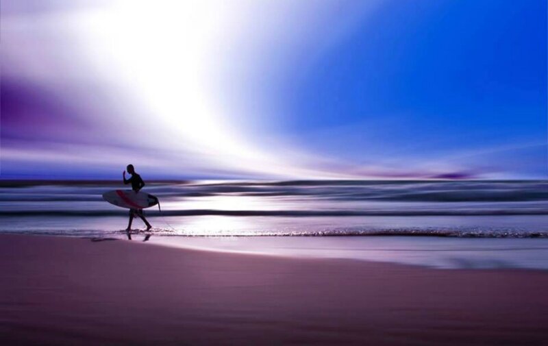 Surfer Carrying Board — Blue