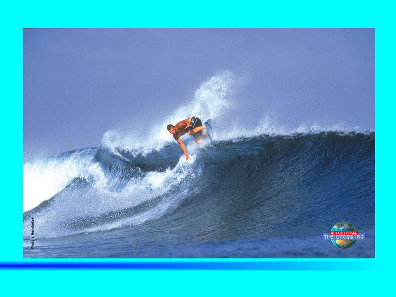 Surfer on Ocean Wave
