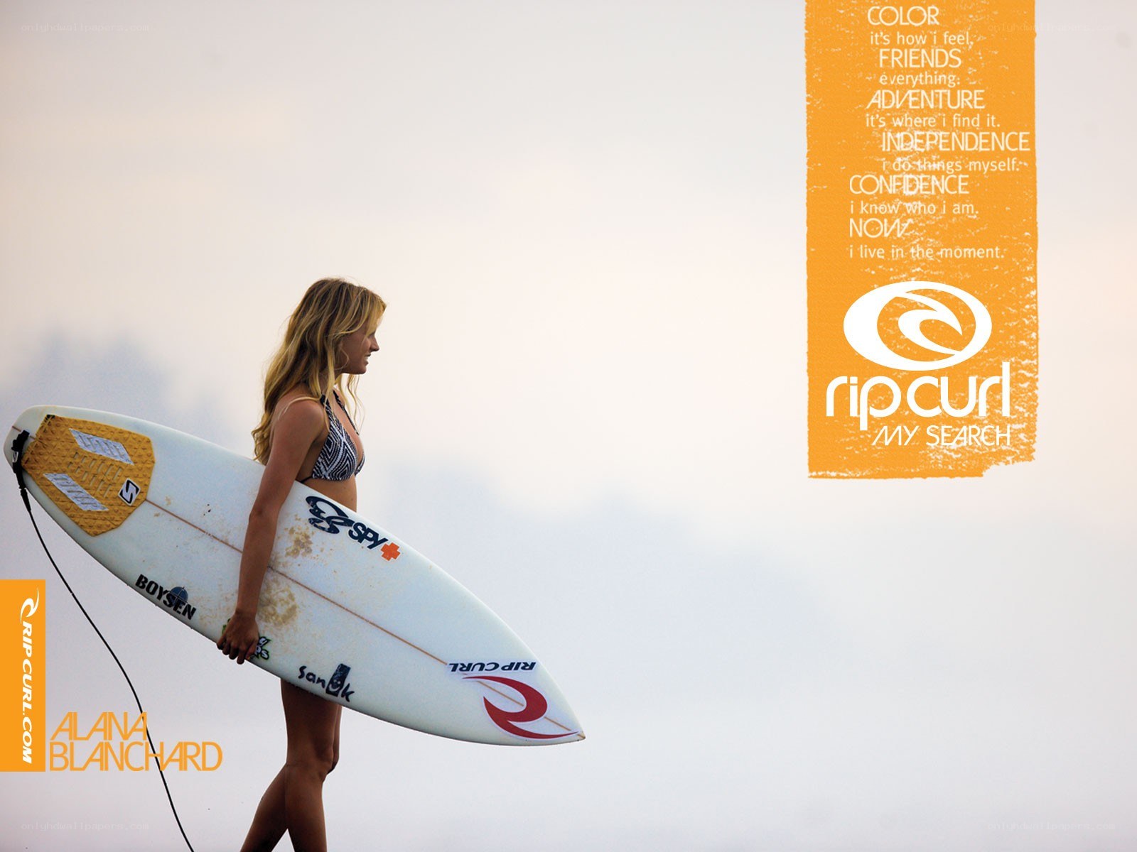 Surfer with surfboard