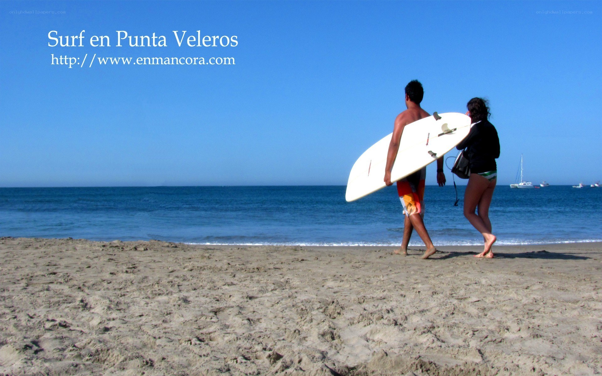 Surfing at Punta Veleros