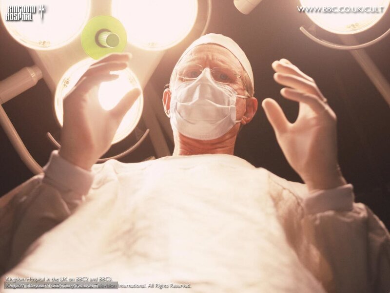 Surgeon in Operating Room — White