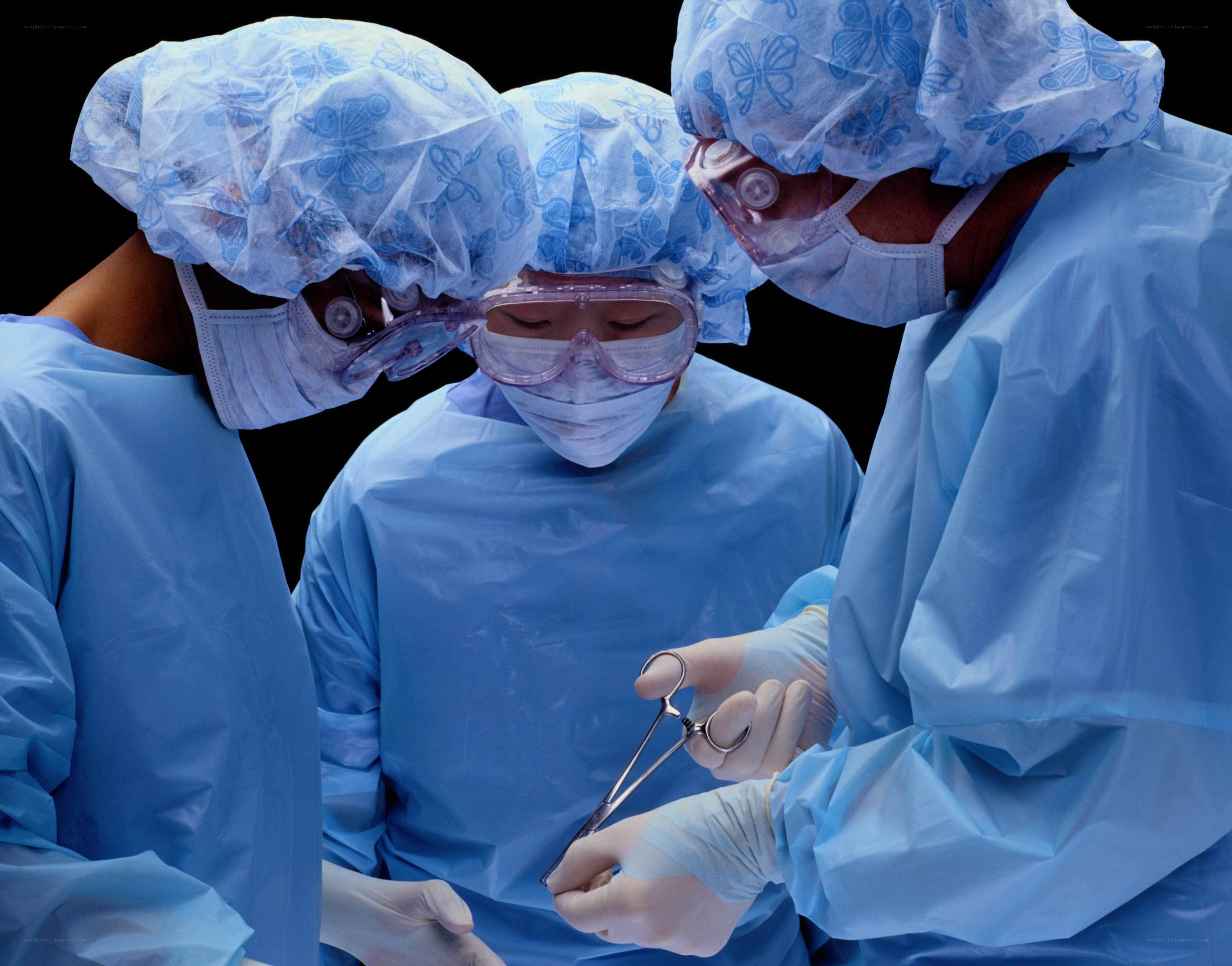Surgeons in operating room