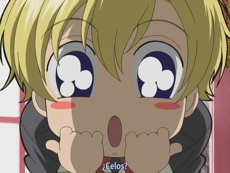 surprised anime character