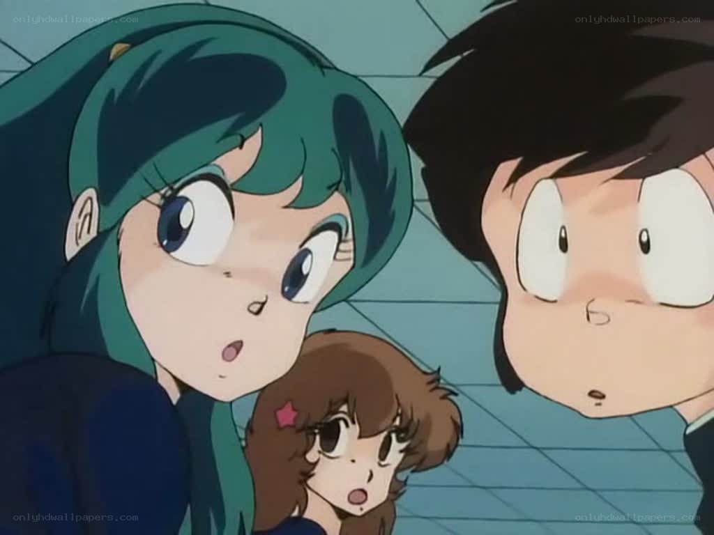 Surprised anime characters
