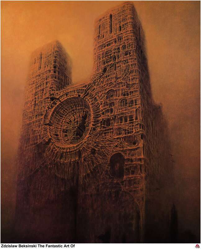 Surreal Architectural Structure
