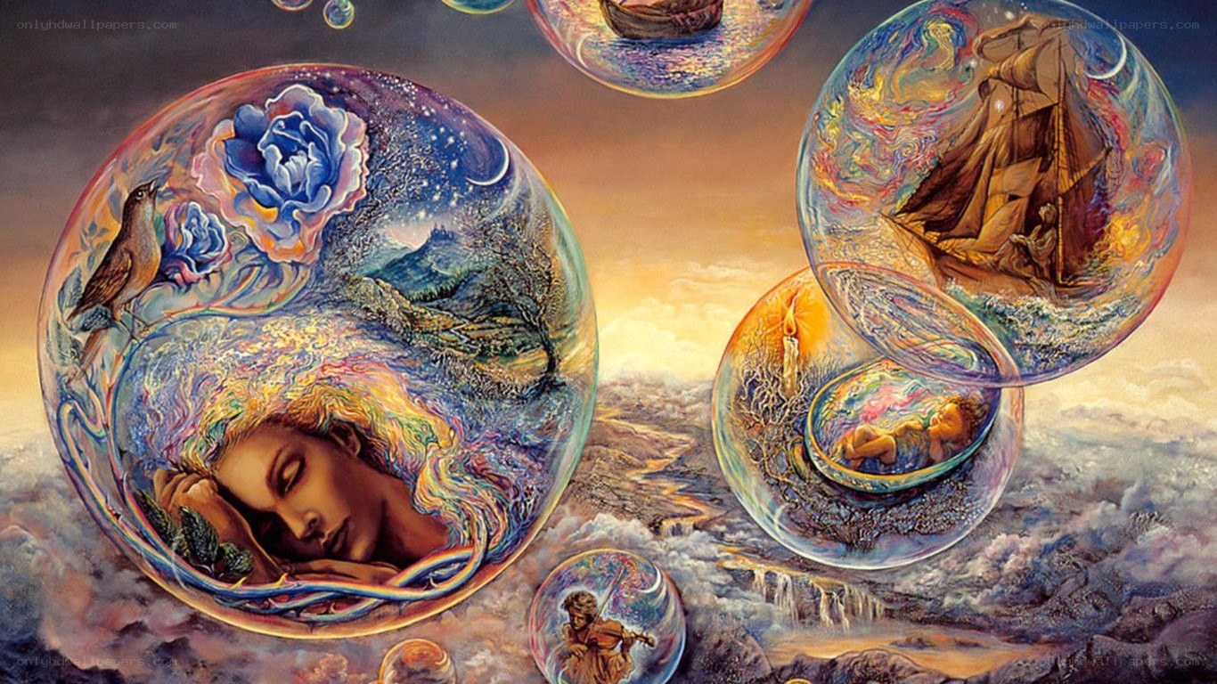 surreal dream bubbles