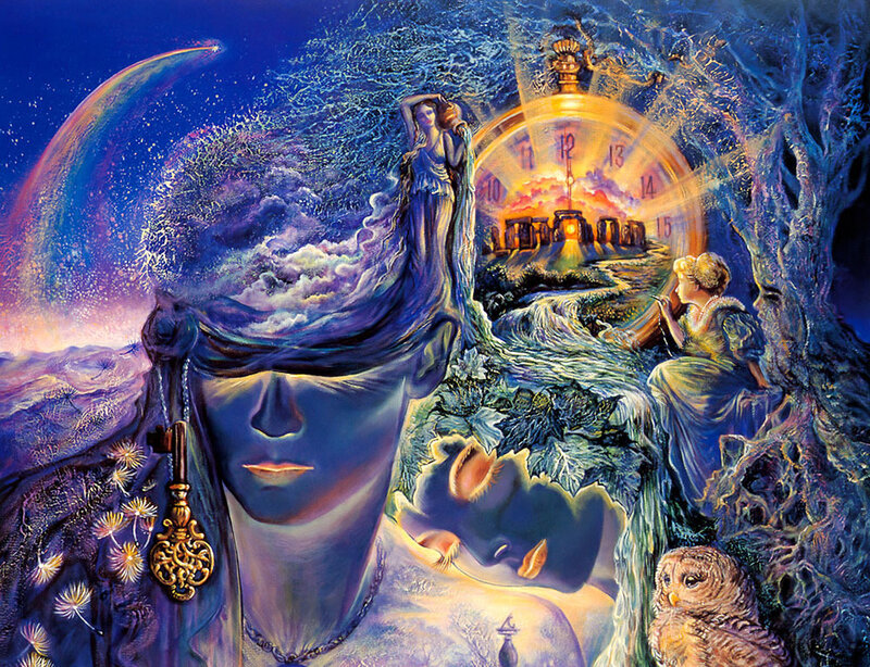 surreal dream landscape