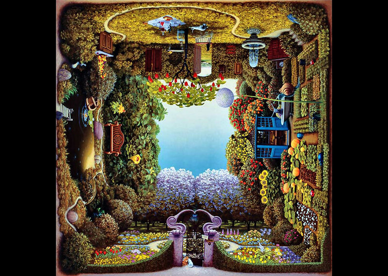 Surreal Garden Landscape