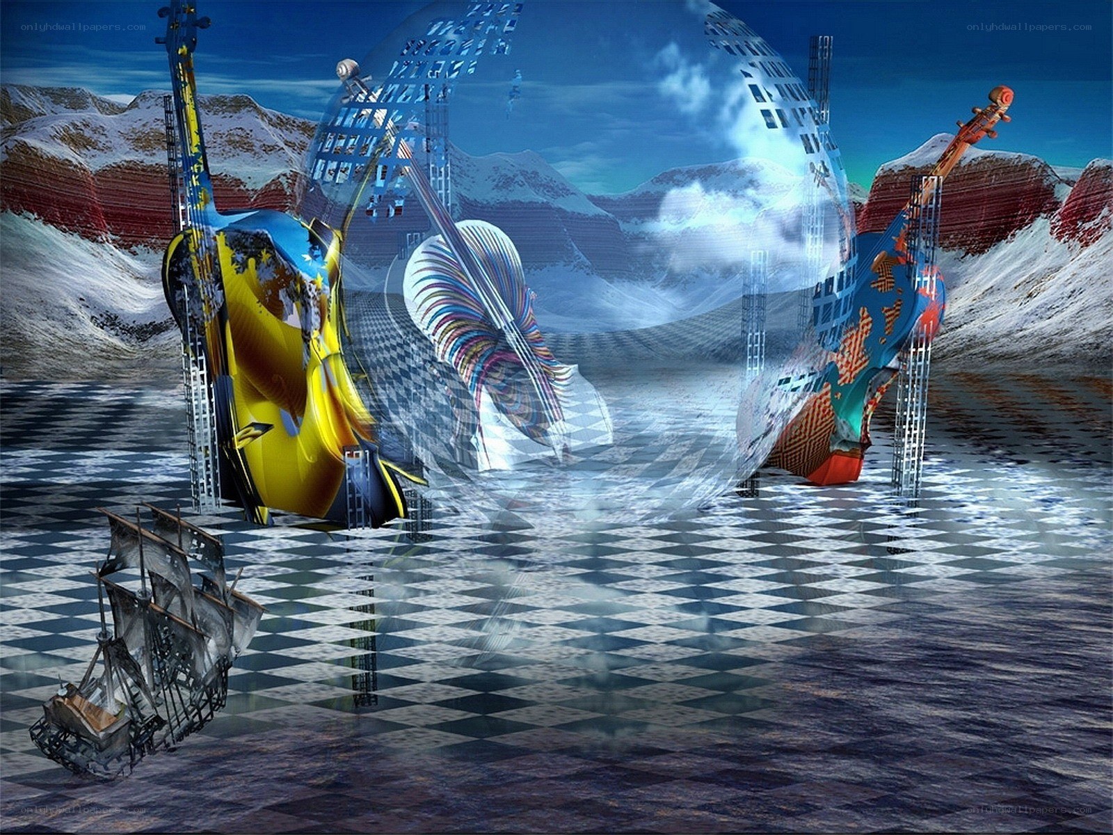 surreal musical landscape