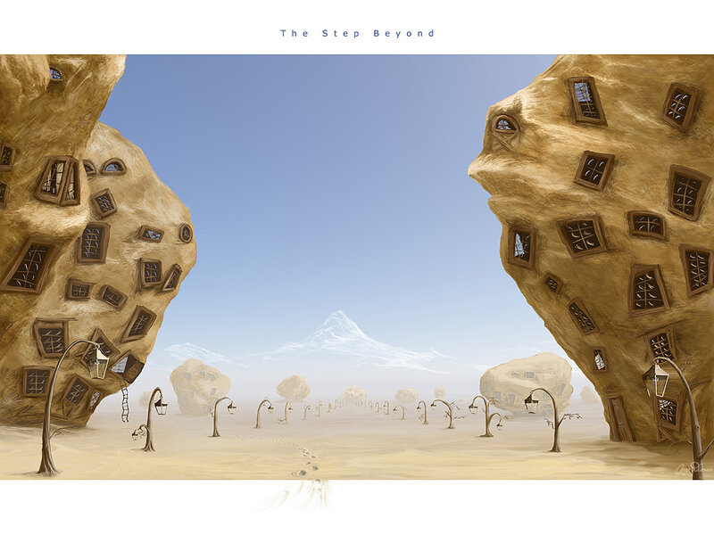 Surreal Rock Houses