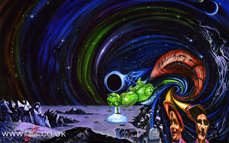 surreal space adventure