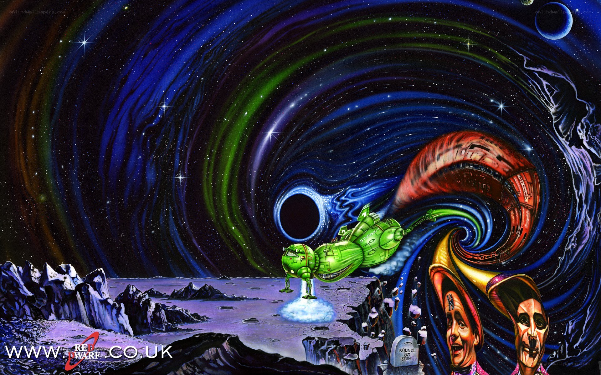 surreal space adventure