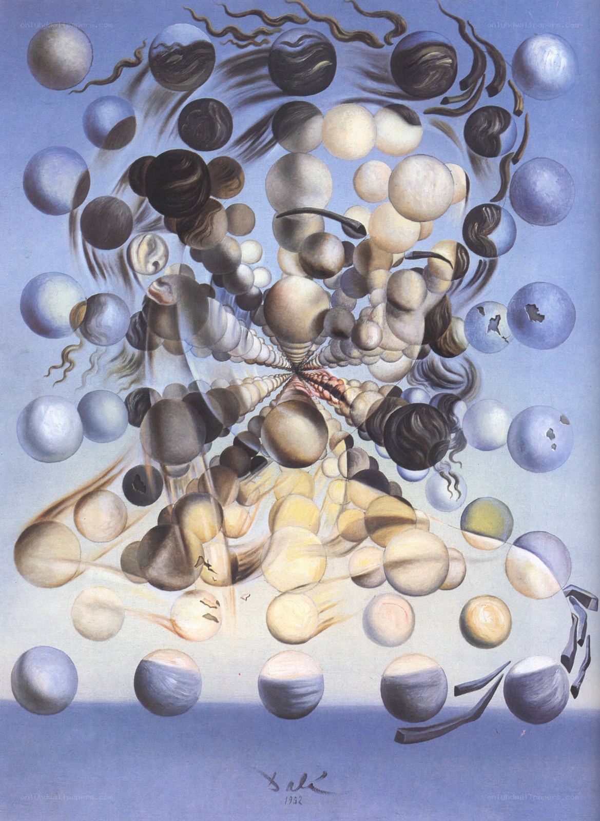 Surreal spheres in motion