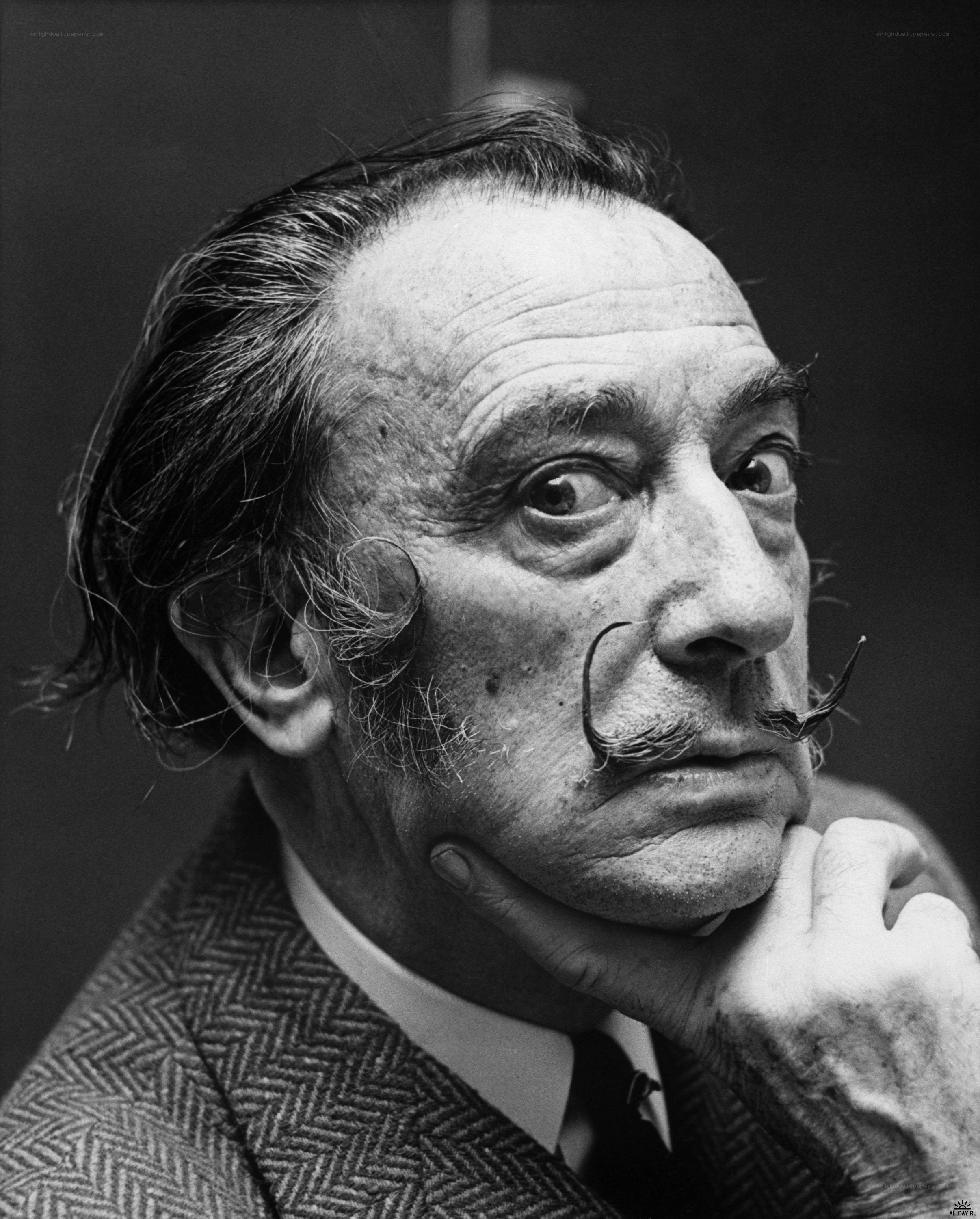 Surrealist artist portrait