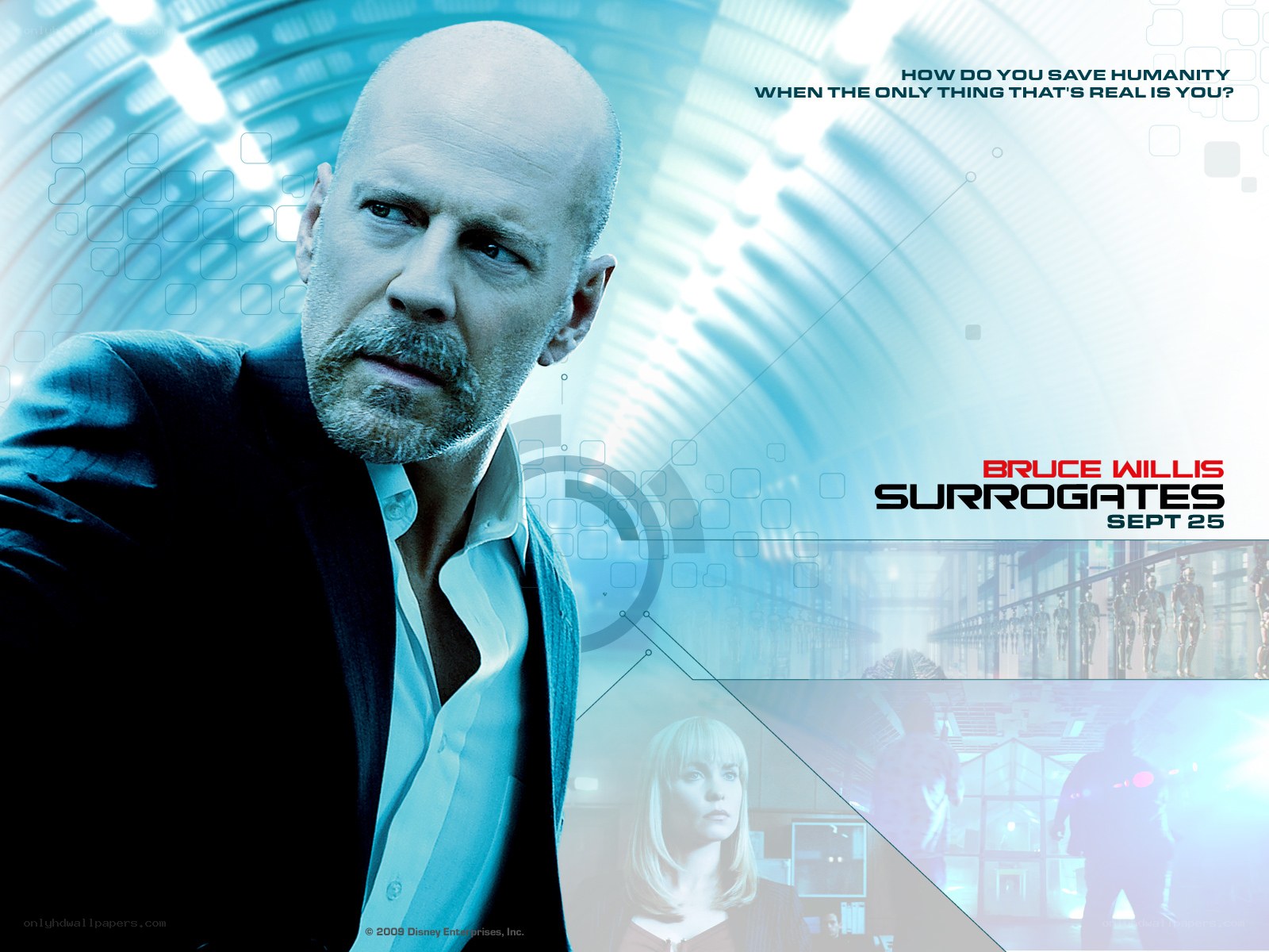 Surrogates movie poster