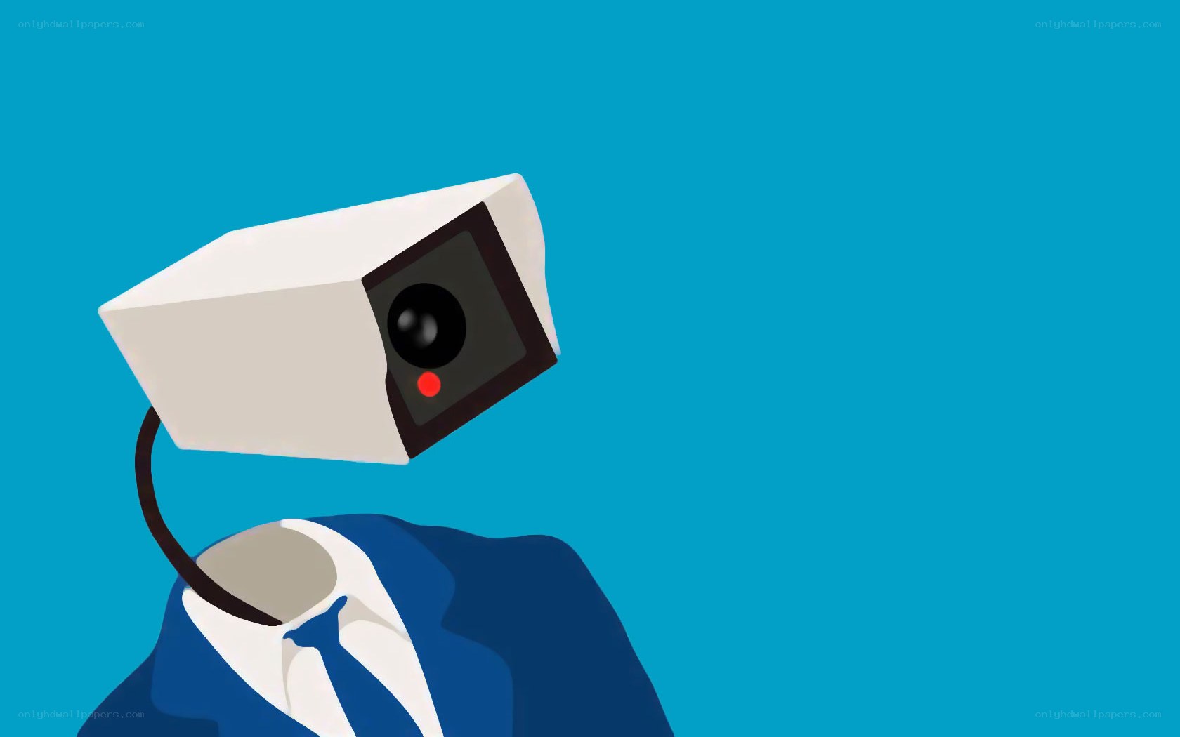 surveillance camera head