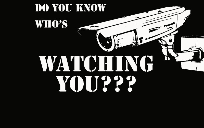 surveillance camera warning