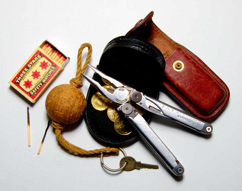 Survival tools and matches