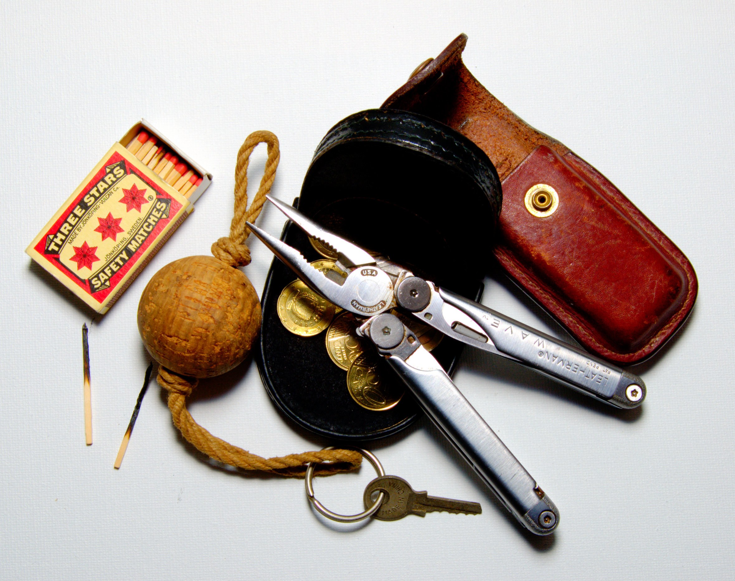 Survival tools and matches