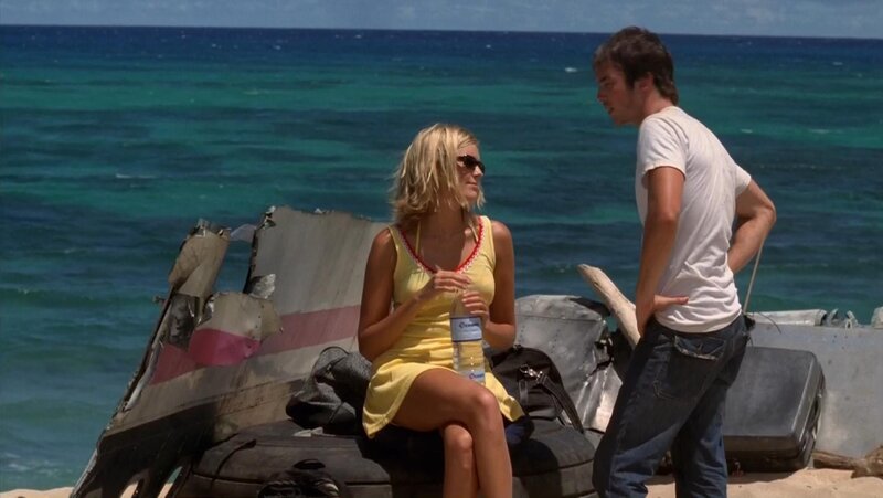 Survivors on a beach