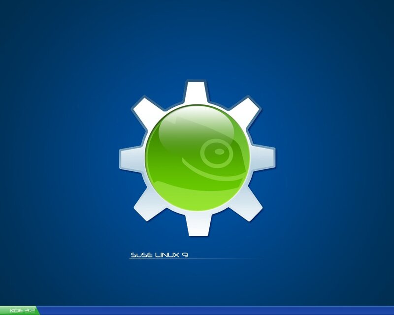 SUSE Linux 9 desktop logo