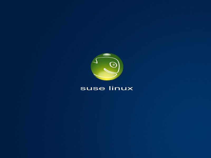 Suse Linux Logo — Blue