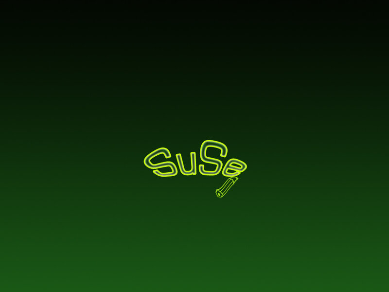SuSe logo on green background