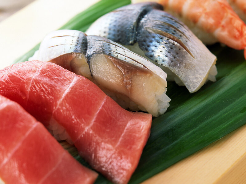 Sushi on a Leaf