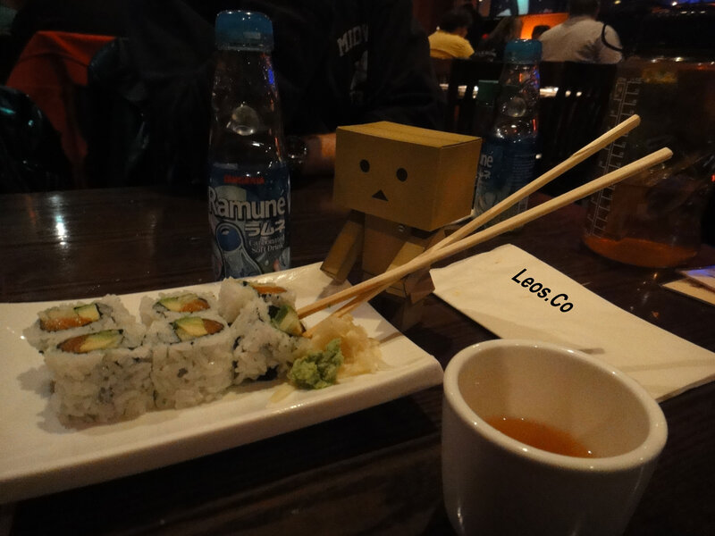 Sushi on a Plate — Brown