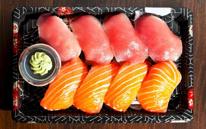 Sushi on a Tray
