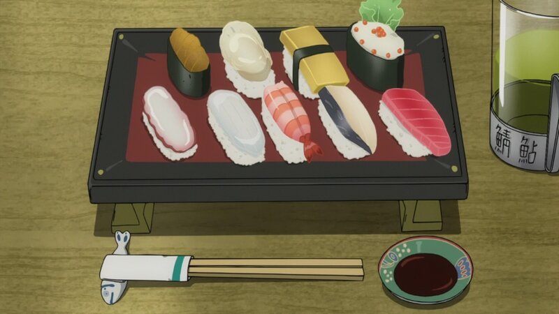 Sushi Platter on Table