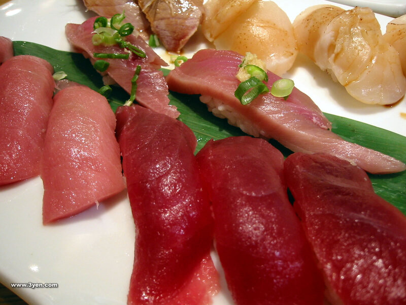 Sushi Platter — White, Appetizing, Photograph, Green Leaf