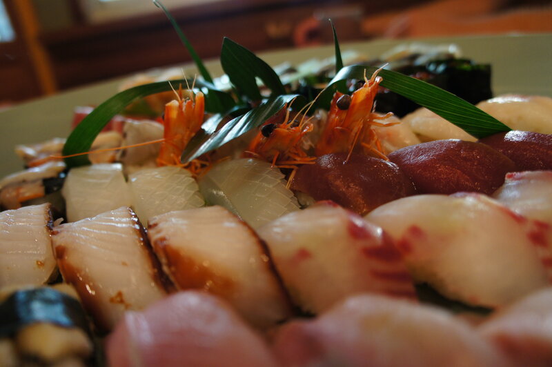 Sushi Platter with Shrimp