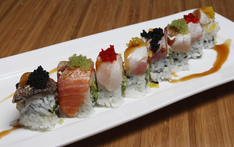 sushi roll platter