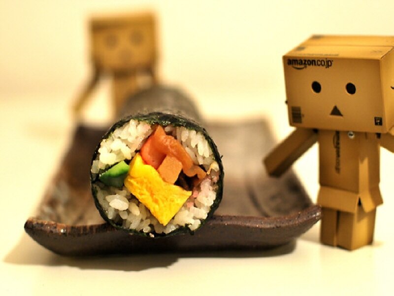 Sushi Roll with Characters