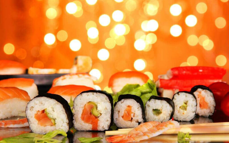 Sushi Rolls and Nigiri